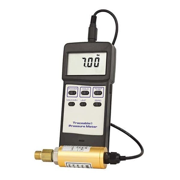 Traceable Pressure/Vacuum Gauge with Cal